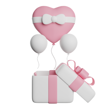 Love Gift  3D Icon