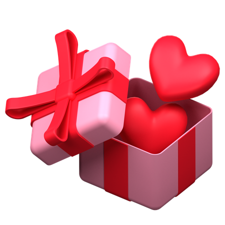 Love Gift  3D Icon