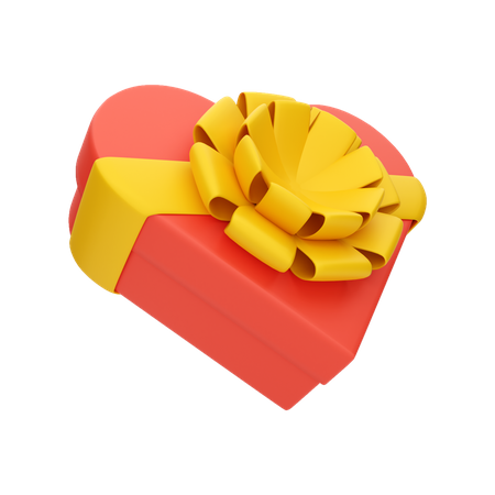 Love Gift  3D Illustration