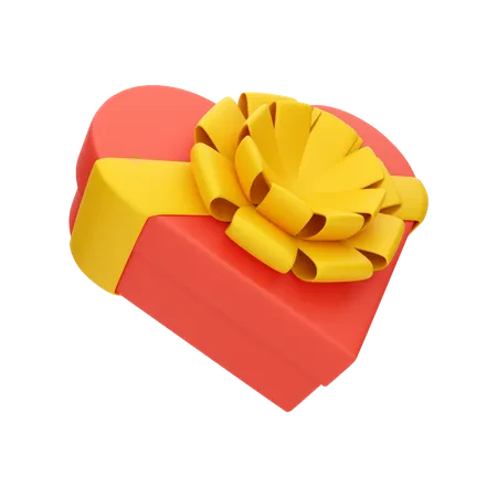 Love Gift  3D Illustration