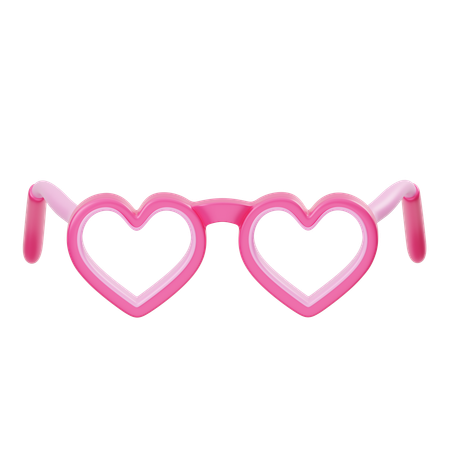 Love Glasses  3D Icon