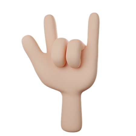 Love Hand  3D Icon