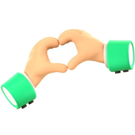 Love Hand Gesture  3D Icon