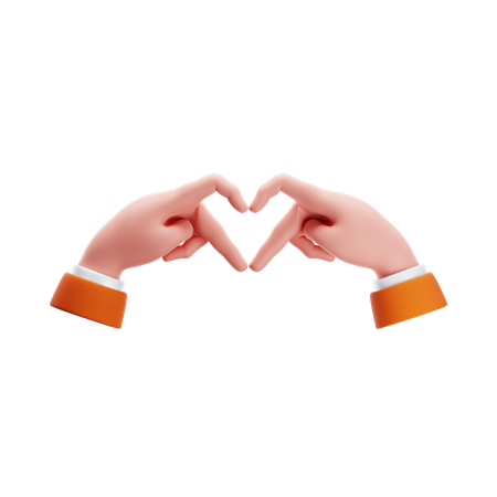 Love Hand Gesture  3D Icon