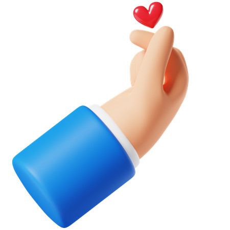 Love Hand Gesture  3D Icon