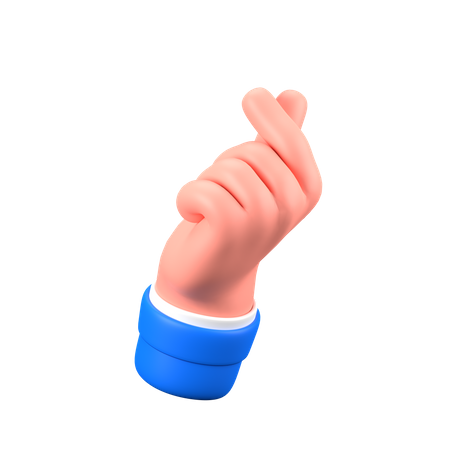 Love Hand Gesture  3D Icon