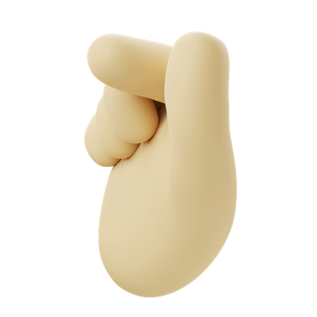 Love Hand Gesture  3D Icon