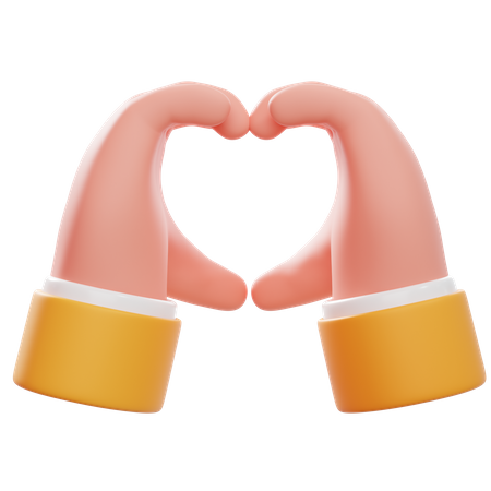 Love Hand Gesture  3D Icon