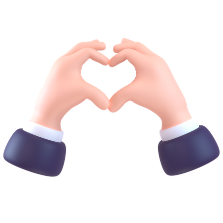 Love Hand Gesture  3D Icon