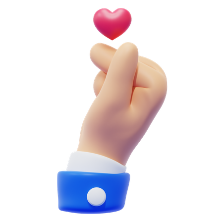 Love Hand Gesture 3D Icon