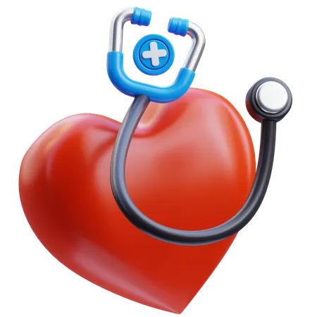 Love_health  3D Icon