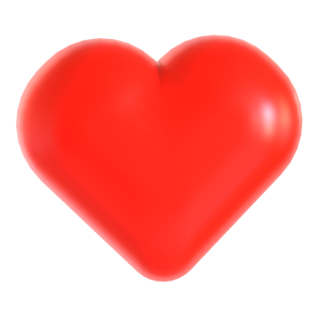 Love Heart  3D Icon