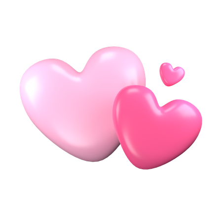 Love Heart  3D Icon