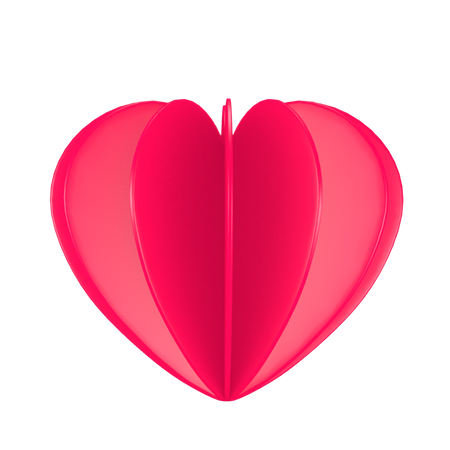 Love Heart  3D Icon