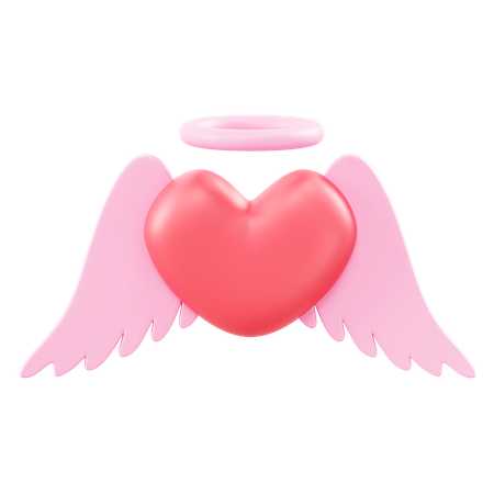 Love Heart  3D Icon