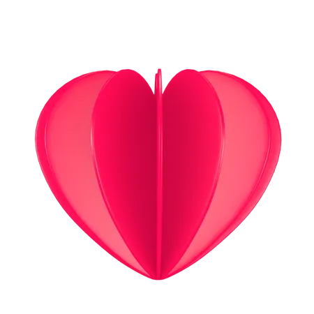 Love Heart 3D Icon