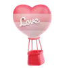 Love Hot Air Balloon