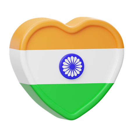 Love Indian  3D Icon
