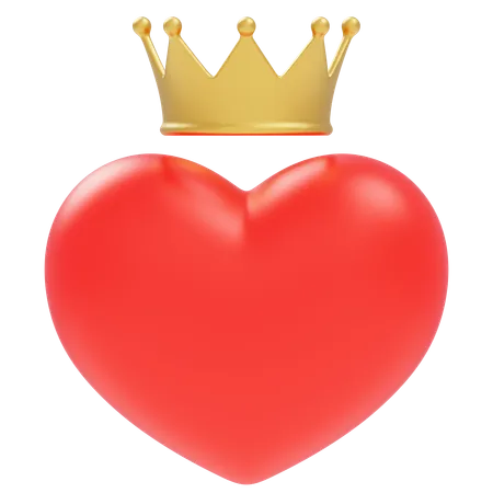 Love King  3D Icon