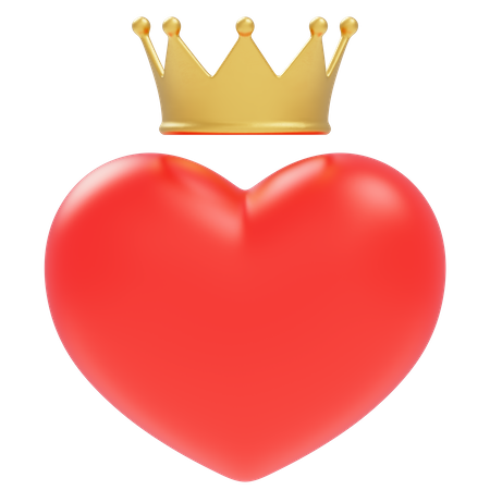Love King  3D Icon