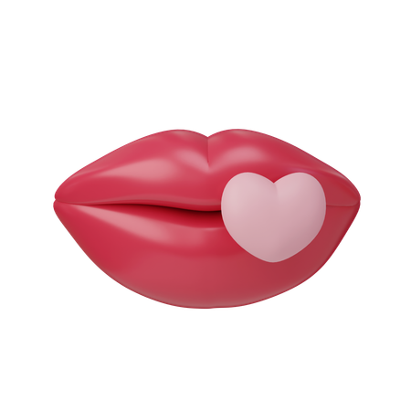 Love Kissed  3D Icon
