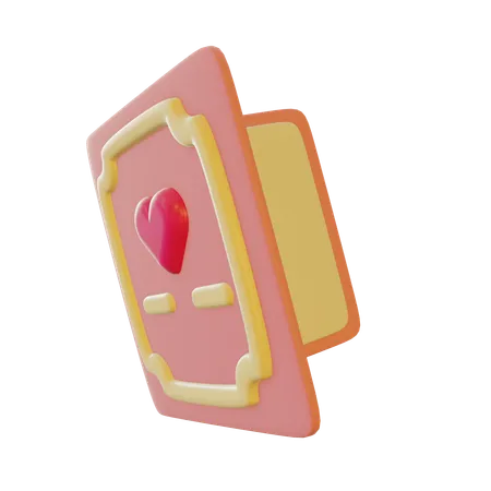 Valentine Themed 3 D Icons 3D Icon