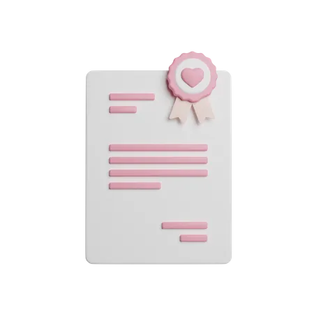 Love Letter  3D Icon