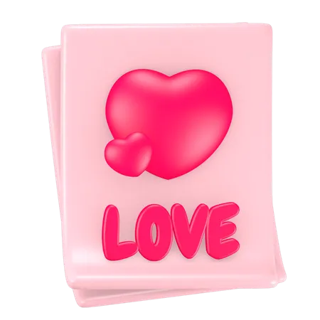 Love Letter  3D Icon