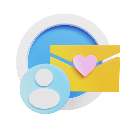 Love Letter  3D Icon