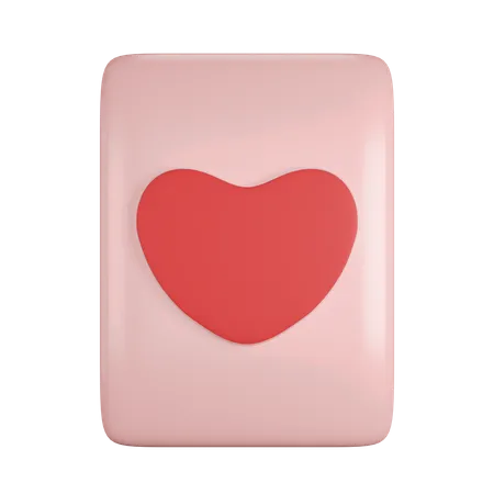 Love Letter  3D Icon