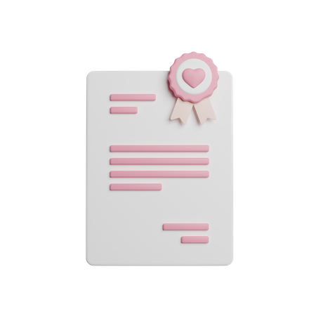 Love Letter  3D Icon