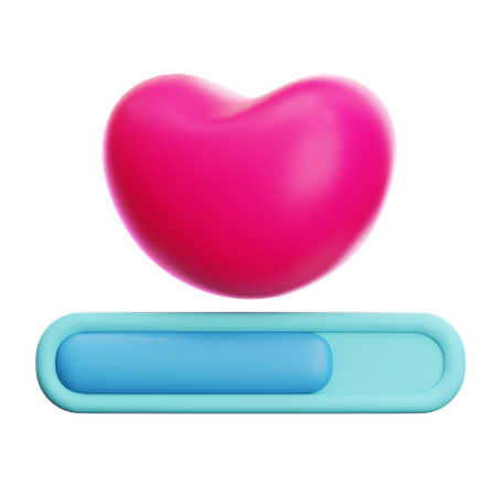 Love Loading  3D Icon