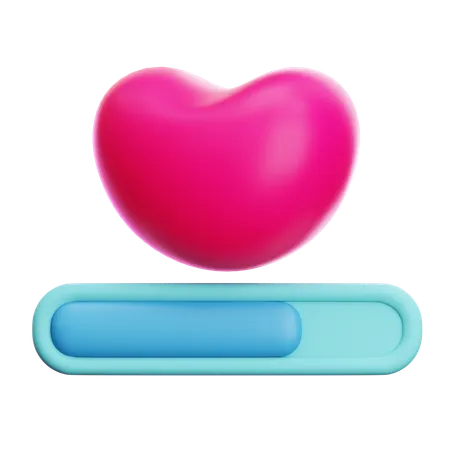 Love Loading  3D Icon
