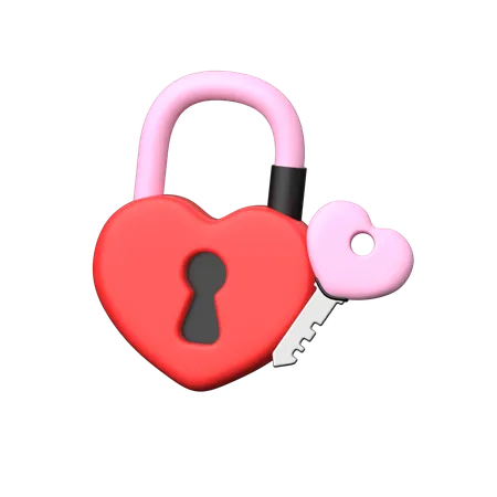 Symbol Of Enduring Love A Padlock Inscribed With Lovers Names Attached To A Public Structure Representing Commitment And Eternal Bond 3D Icon