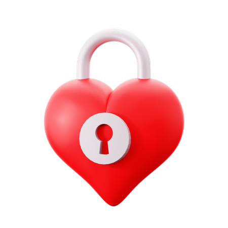 Love Lock  3D Icon