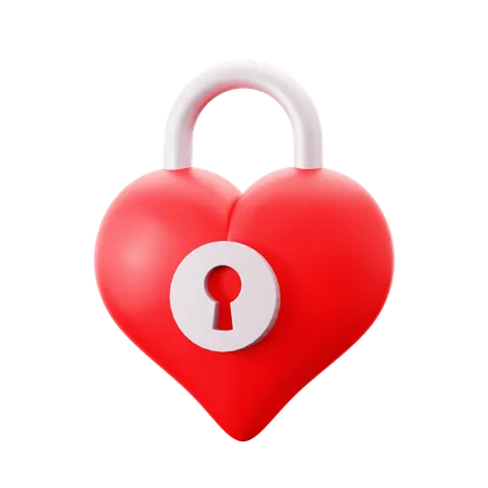 Love Lock  3D Icon