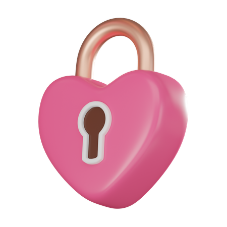 Love Lock  3D Icon