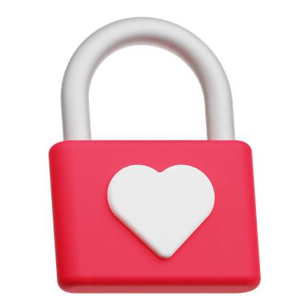 Love Lock  3D Icon