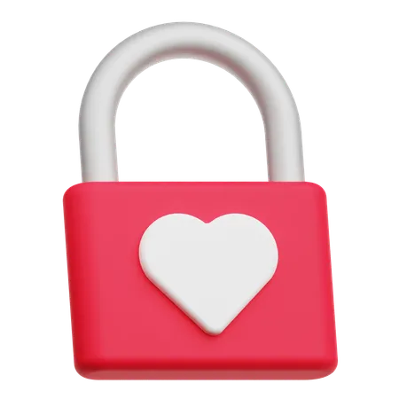 Love Lock  3D Icon