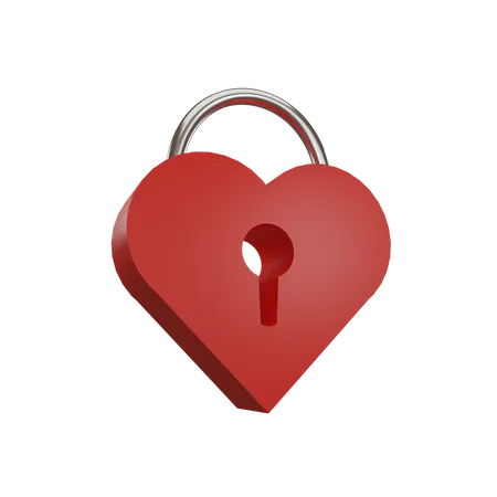 Love Lock  3D Icon