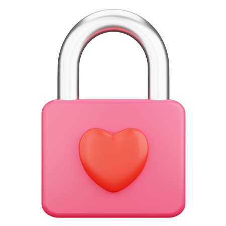 Love Lock  3D Icon