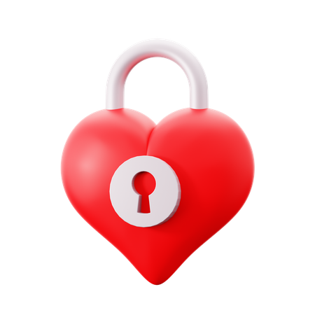Love Lock  3D Icon