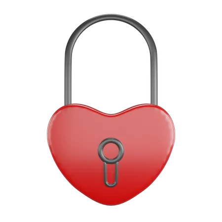 A Locked Padlock That Cannot Be Removed 3D Icon