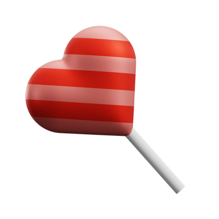 Love Lollipop  3D Icon
