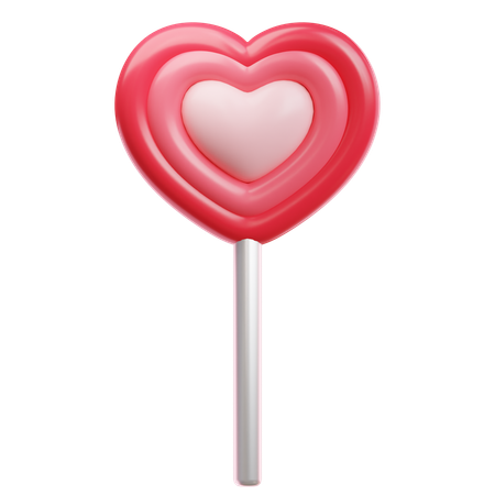 Love Lollipop  3D Icon