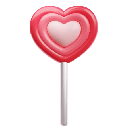 Love Lollipop  3D Icon