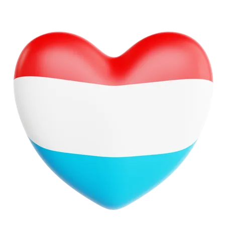 Love Luxembourg  3D Icon