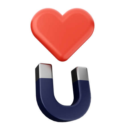 Love Magnet  3D Icon