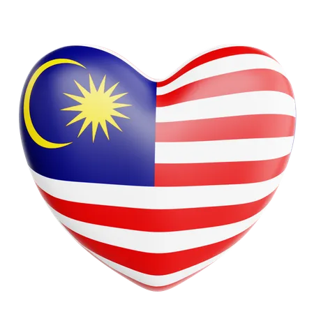 Love Malaysia  3D Icon