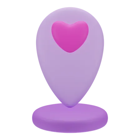 Love Map 3 D Love 3D Icon